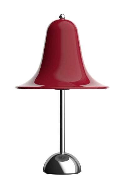 Pantop bordlampe, Ø23 af Verner Panton - Cherry red - Jacobsen Plus