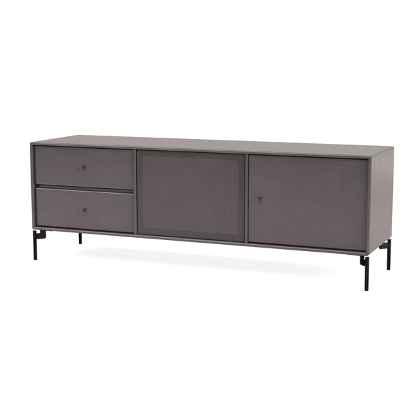 TV & Sound Modul, Octave VI, inkl. ben black fra Montana - Coffee - Jacobsen Plus
