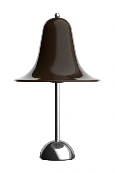 Pantop bordlampe, Ø23 af Verner Panton - Pitch brown - Jacobsen Plus