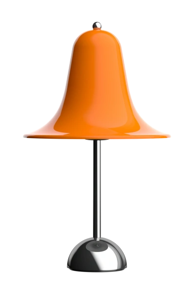 Pantop bordlampe, Ø23 af Verner Panton - Vivid orange - Jacobsen Plus
