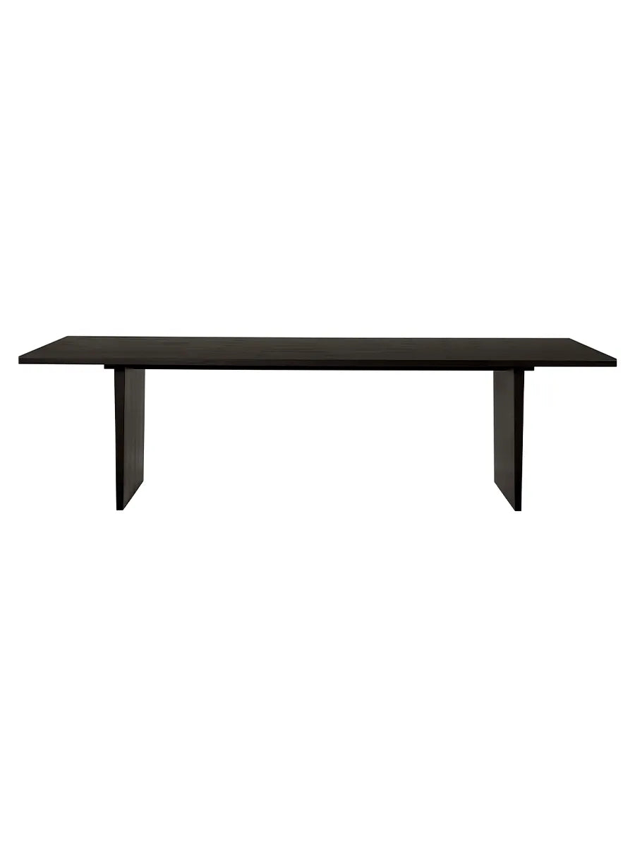 Private Dining Table, 260x100 cm fra GUBI - Brown-Black Ash - Jacobsen Plus