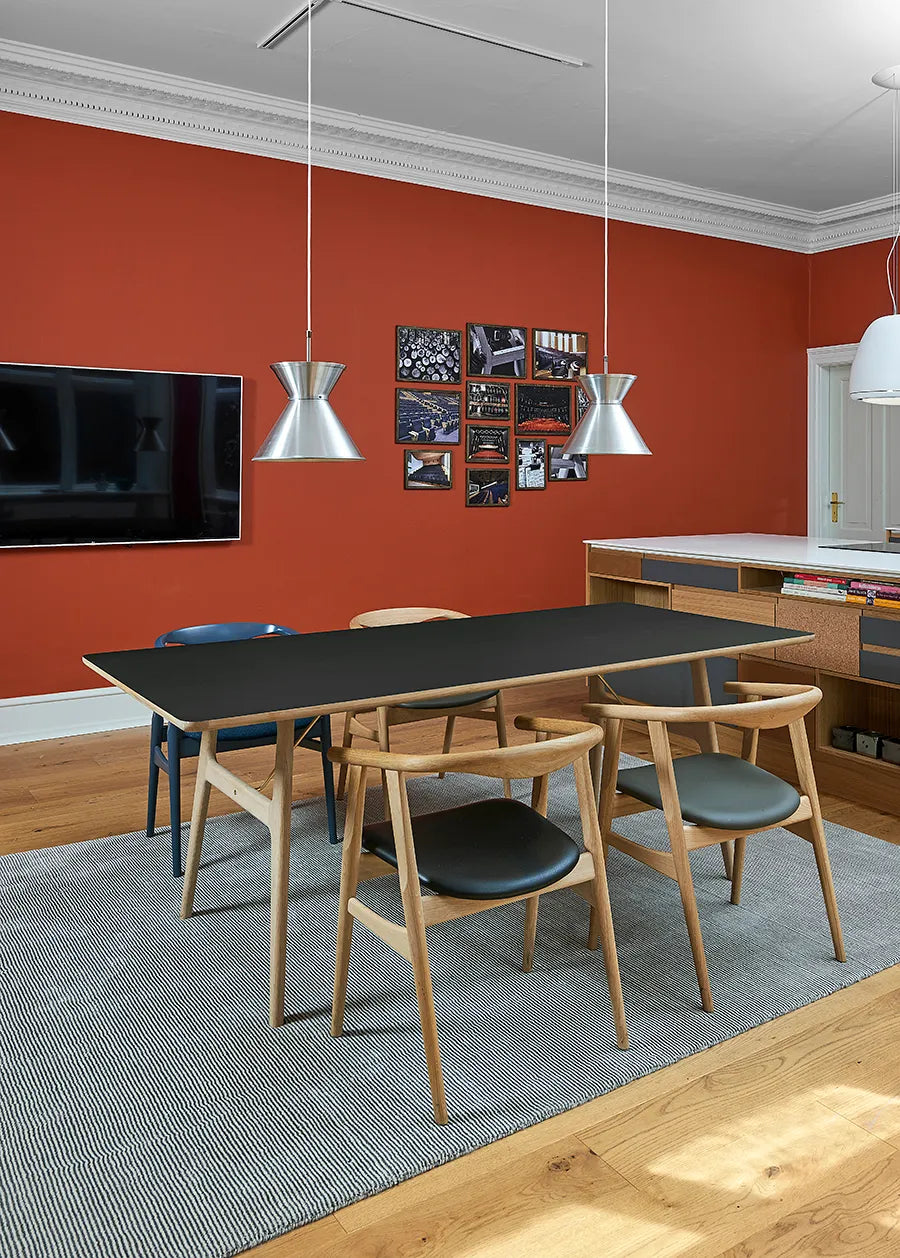 Snedkergården - RM13 Spisebord, ubehandlet eg, 80x200 cm - 2 - Jacobsen Plus