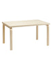 Aalto Table Rectangular 82B, 135x85 cm fra Artek