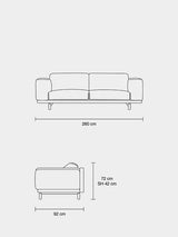 Rest 3 pers. sofa fra Muuto - 3 - Jacobsen Plus