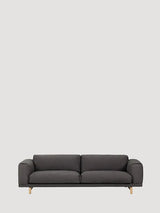 Rest 3 pers. sofa fra Muuto - Dark grey - Vancouver 13 / Eg - Jacobsen Plus