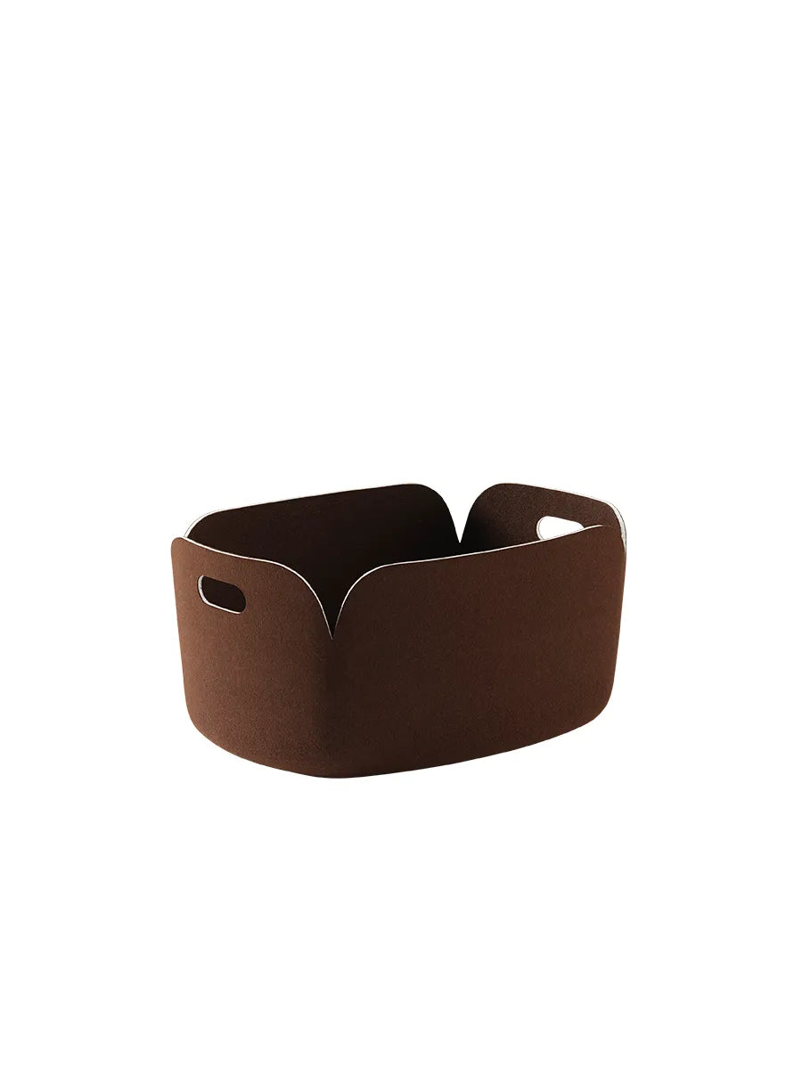 Restore basket fra Muuto - Dark Brown - Jacobsen Plus