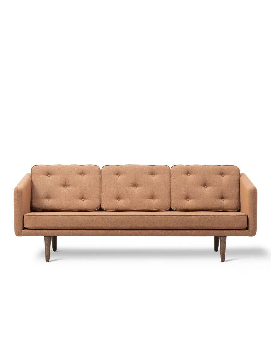 No. 1 Sofa 3-personer, re-wool af Børge Mogensen