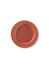 Rhombe tallerken, terracotta Ø23 cm fra Lyngby Porcelæn - 1 - Jacobsen Plus