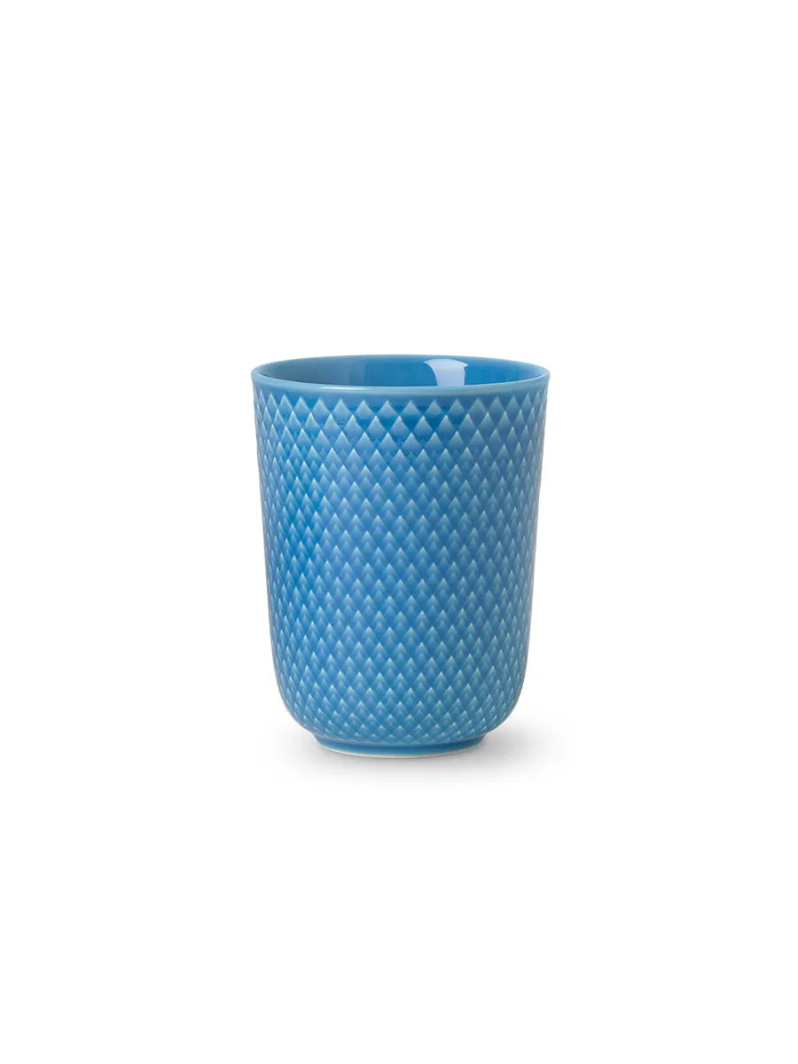 Rhombe krus, blå fra Lyngby Porcelæn