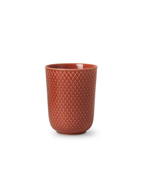 Rhombe krus, terracotta fra Lyngby Porcelæn - 1 - Jacobsen Plus