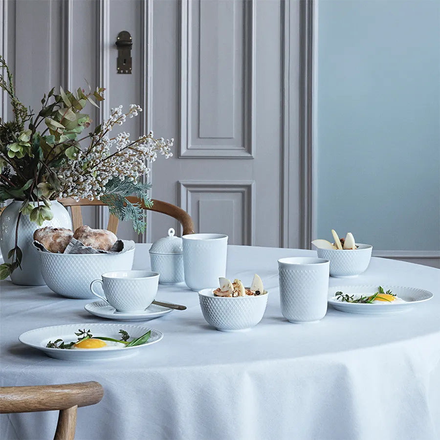 Rhombe vase fra Lyngby Porcelæn