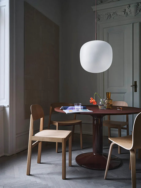 Rime Pendant Lampe, Ø 45 cm fra Muuto - Black - Jacobsen Plus