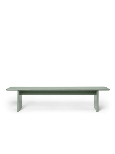Rink Bench, 200 cm fra Ferm Living - Tea Green - Jacobsen Plus