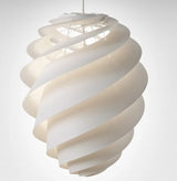 Swirl 2, hvid fra Le Klint