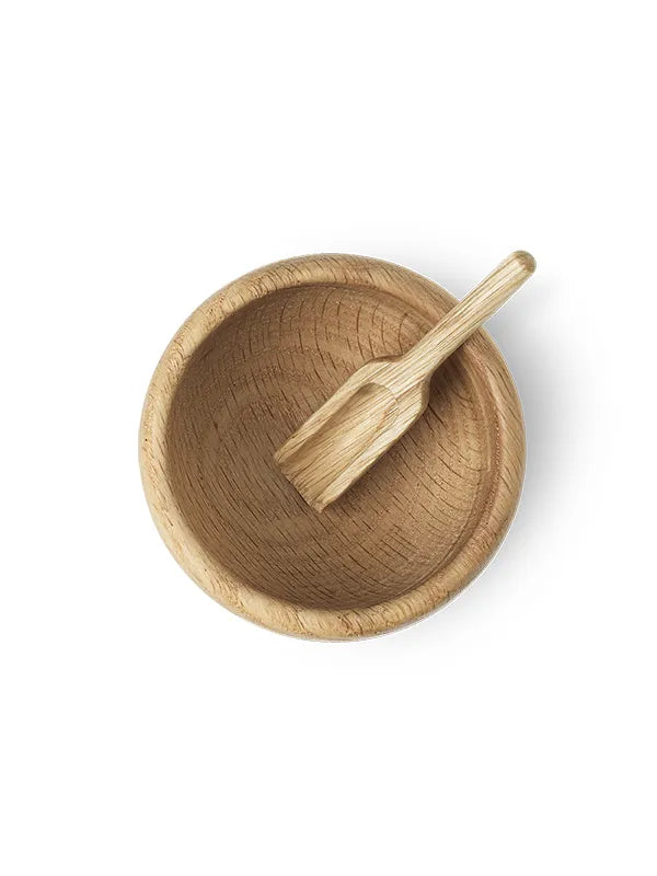 Menageri Saltkar med ske af Kay Bojesen