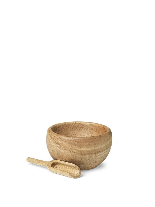 Menageri Saltkar med ske af Kay Bojesen