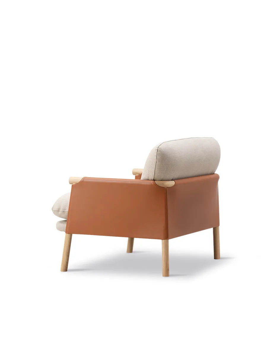 Savannah Loungestol, grand linen/max 95 fra Fredericia Furniture - 4 - Jacobsen Plus
