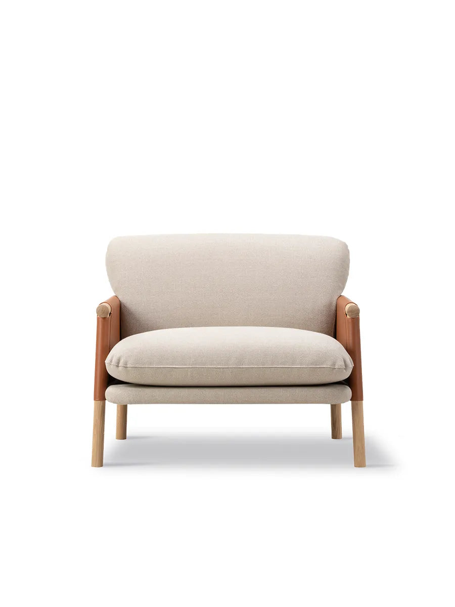 Savannah Loungestol, grand linen/max 95 fra Fredericia Furniture - 1 - Jacobsen Plus