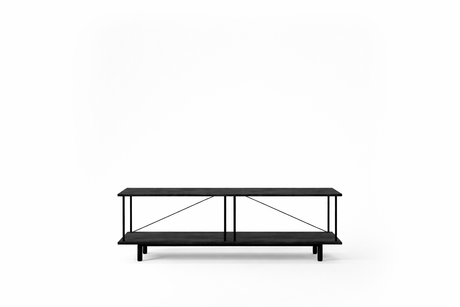 Seiton reol 2 i sort eg fra Stellar Works - 1 - Jacobsen Plus