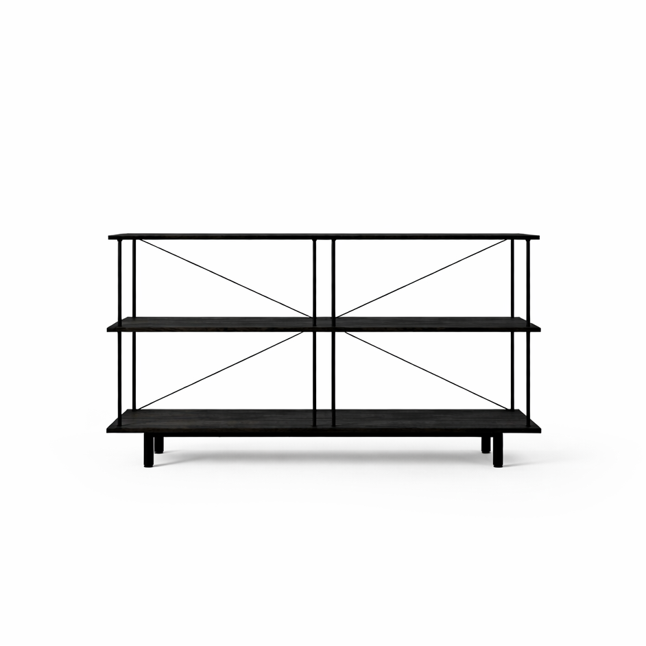 Seiton reol 3 i sort eg fra Stellar Works - 1 - Jacobsen Plus