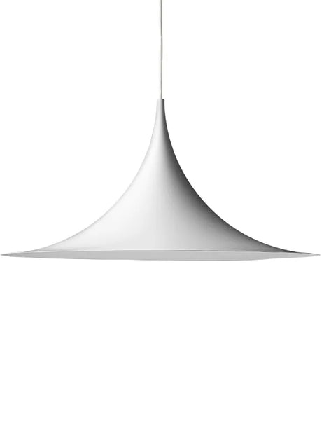 Semi Pendel fra GUBI - Mat hvid / Ø30cm - Jacobsen Plus