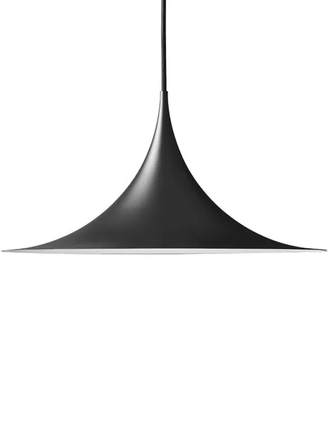 Semi Pendel fra GUBI - Mat sort / Ø30cm - Jacobsen Plus