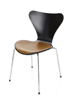 Sædehynde til 7'er stolen fra Fritz Hansen - Raw læder - sort - Jacobsen Plus