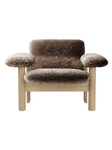 Brasilia Lounge Chair, low back, sheepskin fra Audo Copenhagen - 12 - Jacobsen Plus