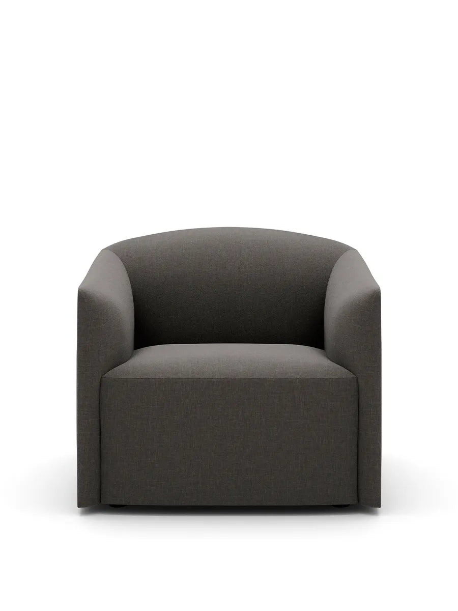 Shore Lounge Chair Extended Base, lava rock fra New Works - 1 - Jacobsen Plus