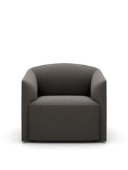 Shore Lounge Chair Extended Base, lava rock fra New Works