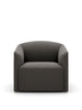 Shore Lounge Chair Extended Base, lava rock fra New Works