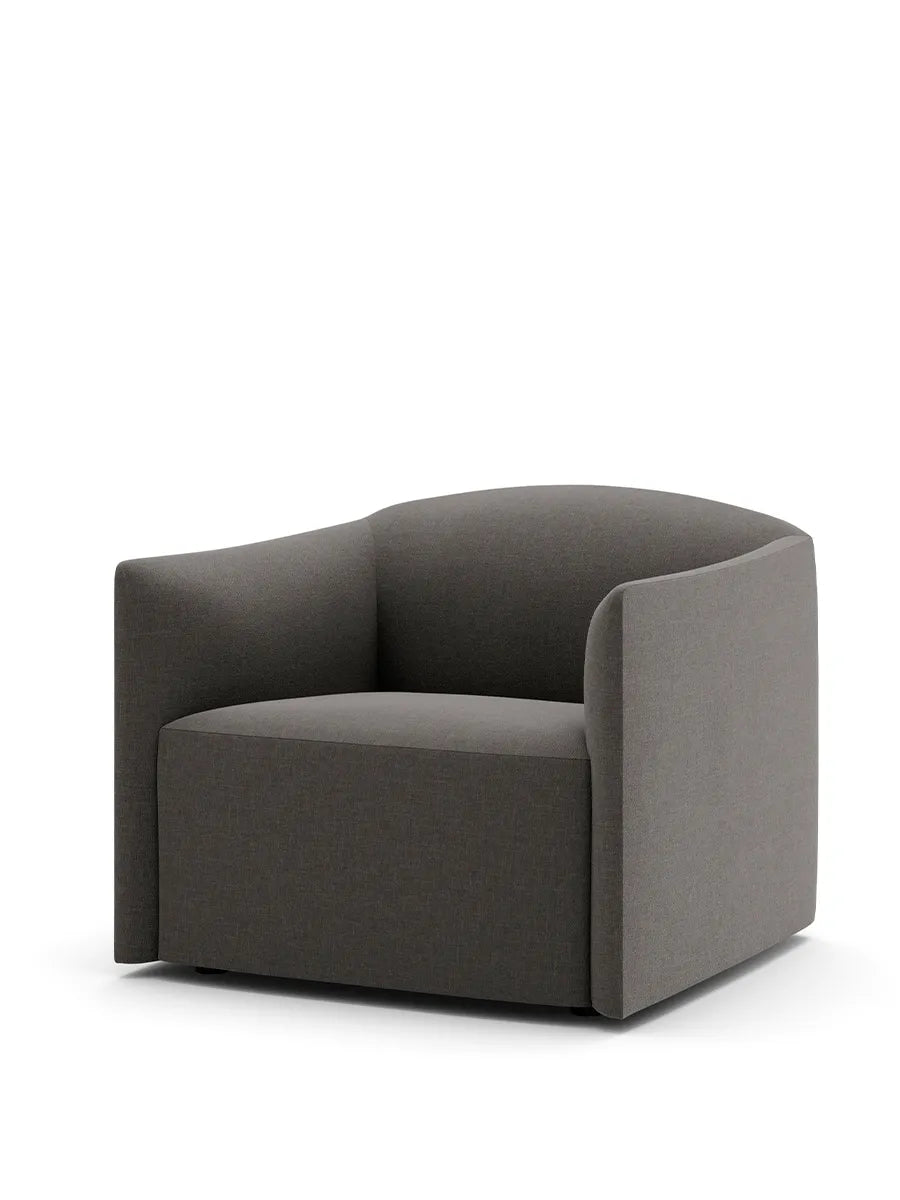 Shore Lounge Chair Extended Base, lava rock fra New Works - 3 - Jacobsen Plus