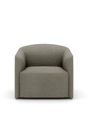 Shore Lounge Chair Extended Base, taupe fra New Works