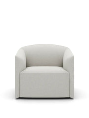 Shore Lounge Chair Extended Base, quill fra New Works