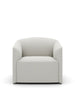 Shore Lounge Chair Extended Base, quill fra New Works