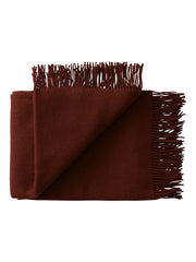 Season Plaid, beetroot fra Silkeborg Uldspinderi