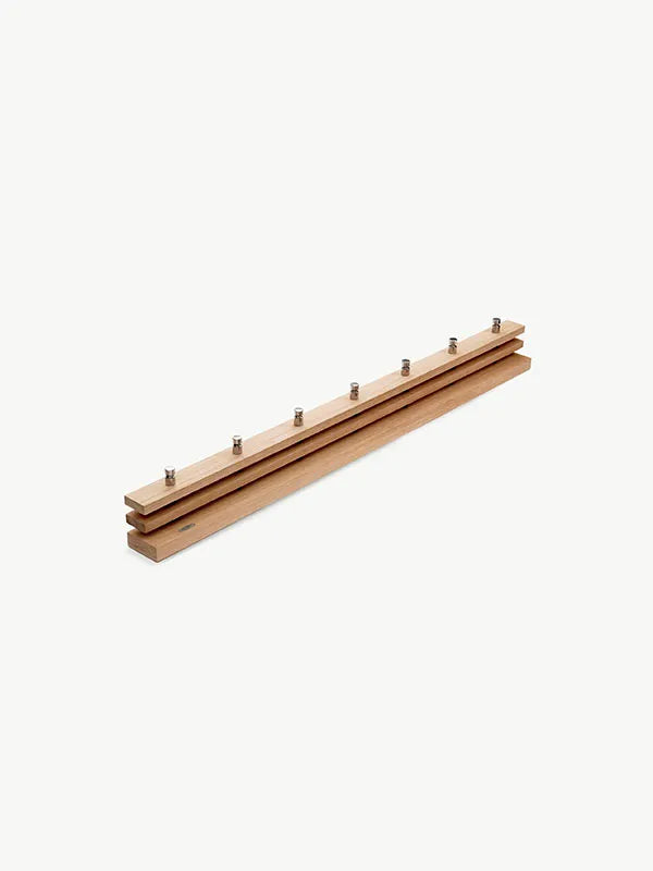 Skagerak Cutter Knagerække fra Fritz Hansen - Eg / 100 cm 7 knager - Jacobsen Plus
