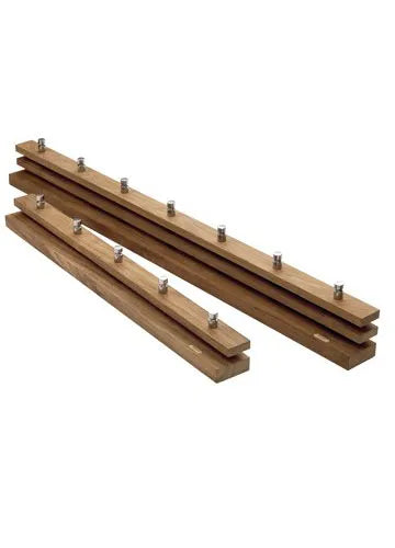 Skagerak Cutter Knagerække fra Fritz Hansen - Teak / 72 cm 5 knager - Jacobsen Plus