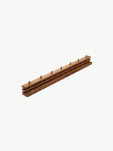 Skagerak Cutter Knagerække fra Fritz Hansen - Teak / 100 cm 7 knager - Jacobsen Plus