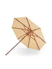 Skagerak Messina Parasol Ø270, Golden Yellow Stripes fra Fritz Hansen