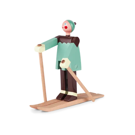 Skiløber Boje af Kay Bojesen - 3 - Jacobsen Plus