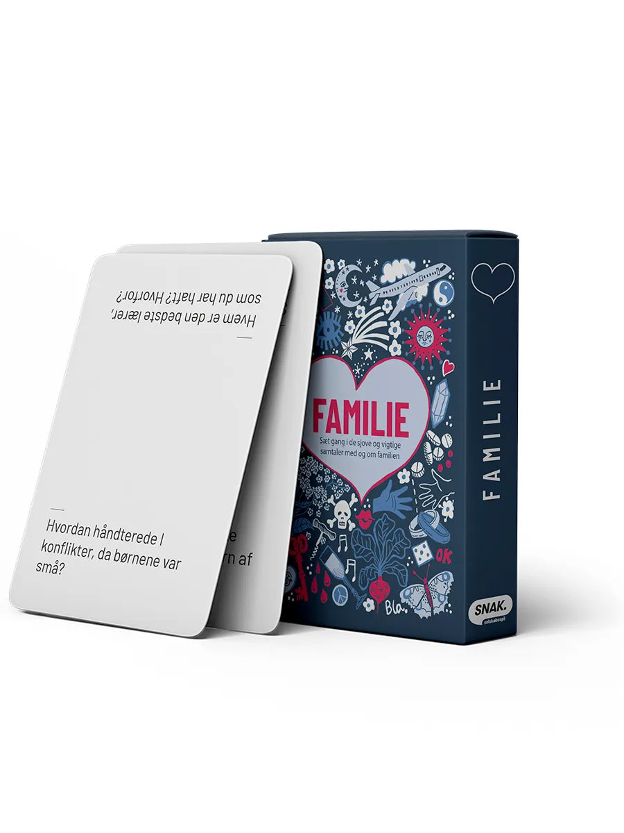 SNAK Samtalekort, Familie fra New Mags - 3 - Jacobsen Plus