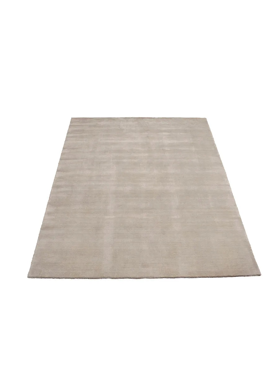 Earth Bamboo Tæppe fra Massimo - 170 x 240 cm / Soft Grey - Jacobsen Plus