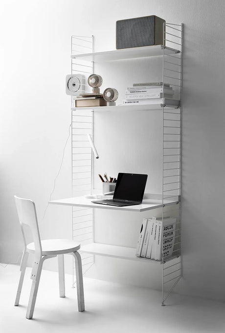 Kontor, bundle A fra String - Hvid - hvid - Jacobsen Plus