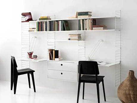 Kontor, bundle A fra String - Hvid - hvid - Jacobsen Plus