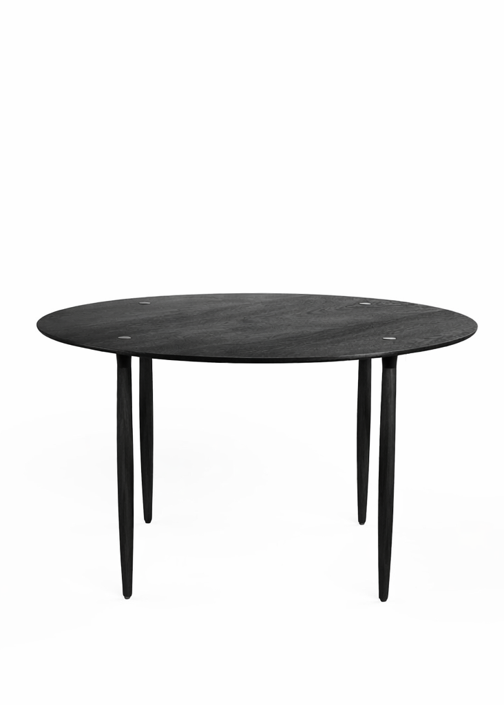 Slow spisebord Ø125 cm, sort eg fra Stellar Works - 1 - Jacobsen Plus