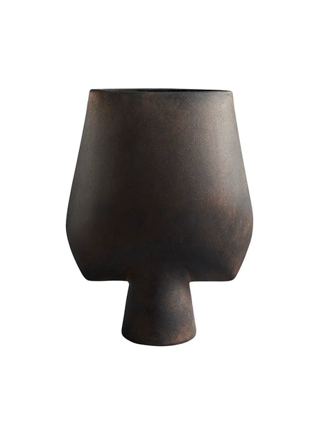 Sphere Vase Square - big, coffee fra 101 Copenhagen - 1 - Jacobsen Plus