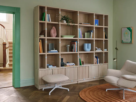 Stacked Storage System, bookcase 1 fra Muuto - 2 - Jacobsen Plus
