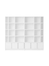 Stacked Storage System, bookcase 1 fra Muuto - White - Jacobsen Plus