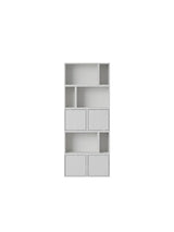 Stacked Storage System, bookcase 8 fra Muuto - Grey - Jacobsen Plus